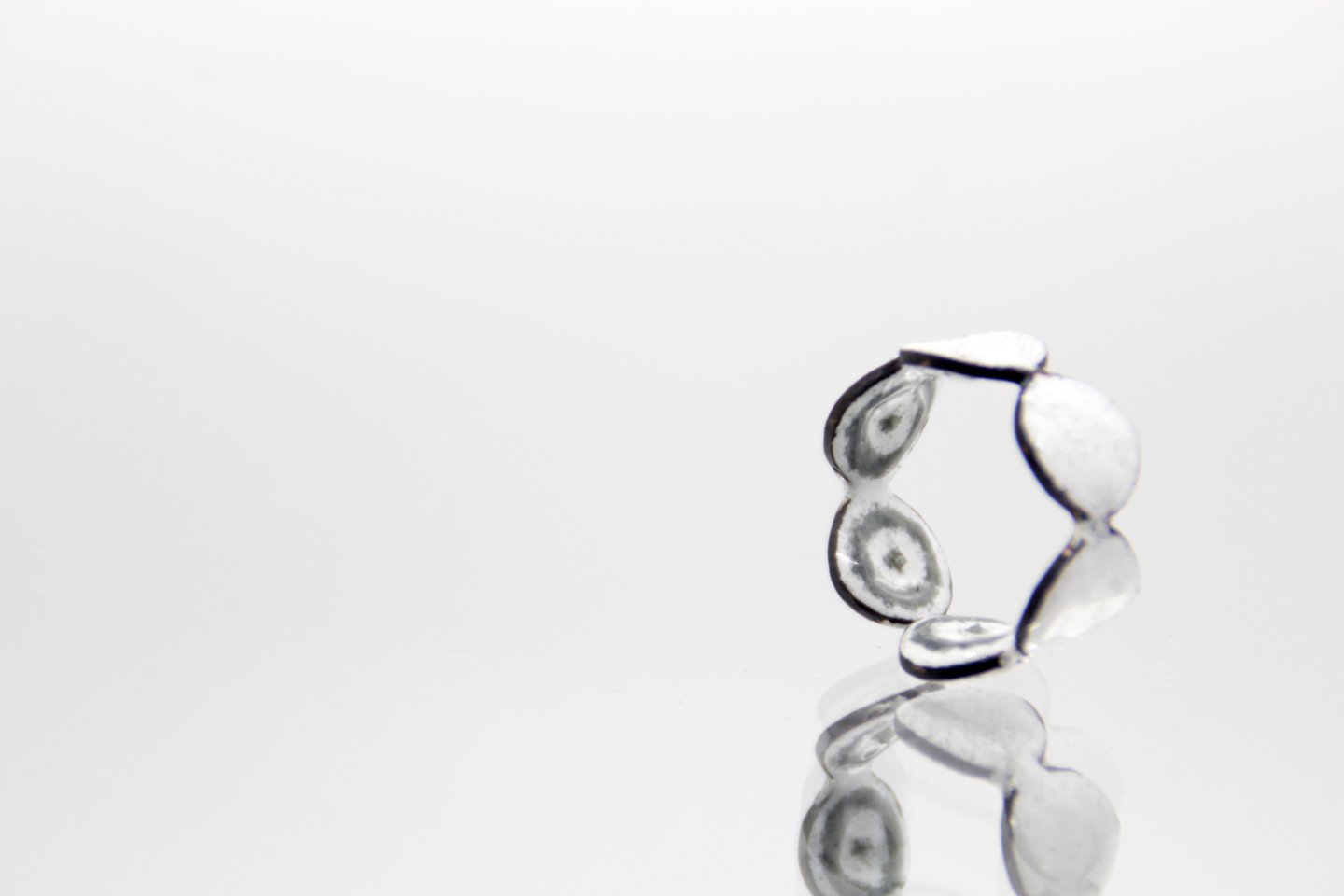 Pearl Grain Ring Copper, Enamel Φ1.5cm 2018