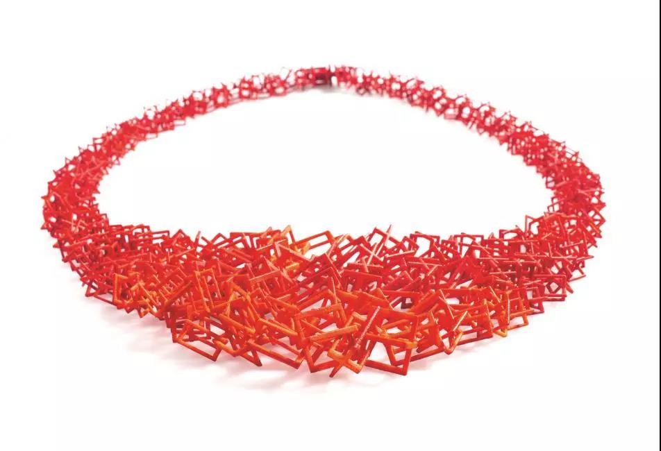 CROSSBOX #4，NYLON, INK，2013