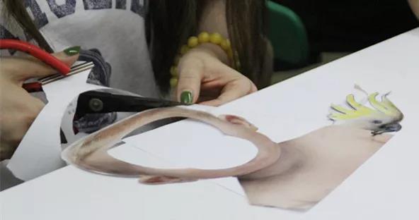 這次拼貼的主題是關于“做夢”