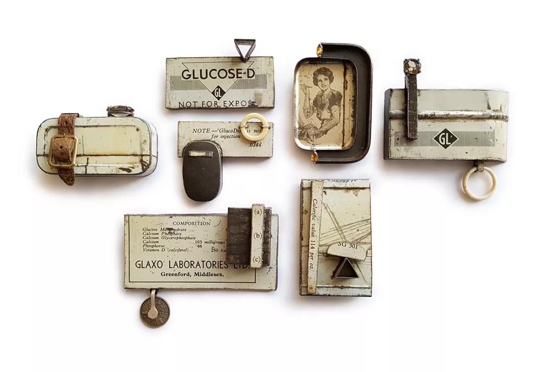 Jo Pond Glaxo Set 胸針