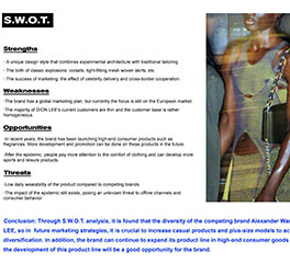 劉蕓伊  時尚管理 碩士預(yù)科